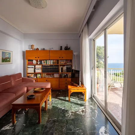 Sunshine House Offering Spectacular Views To Olymp A Apartment Nea Iraklia