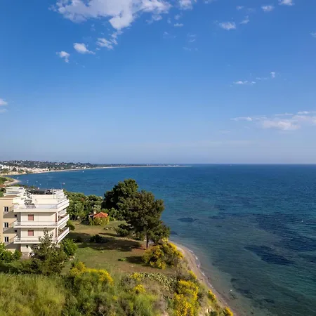 Sunshine House Offering Spectacular Views To Olymp A Nea Iraklia